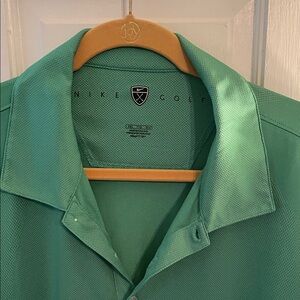 Nike Green Golf Polo Shirt